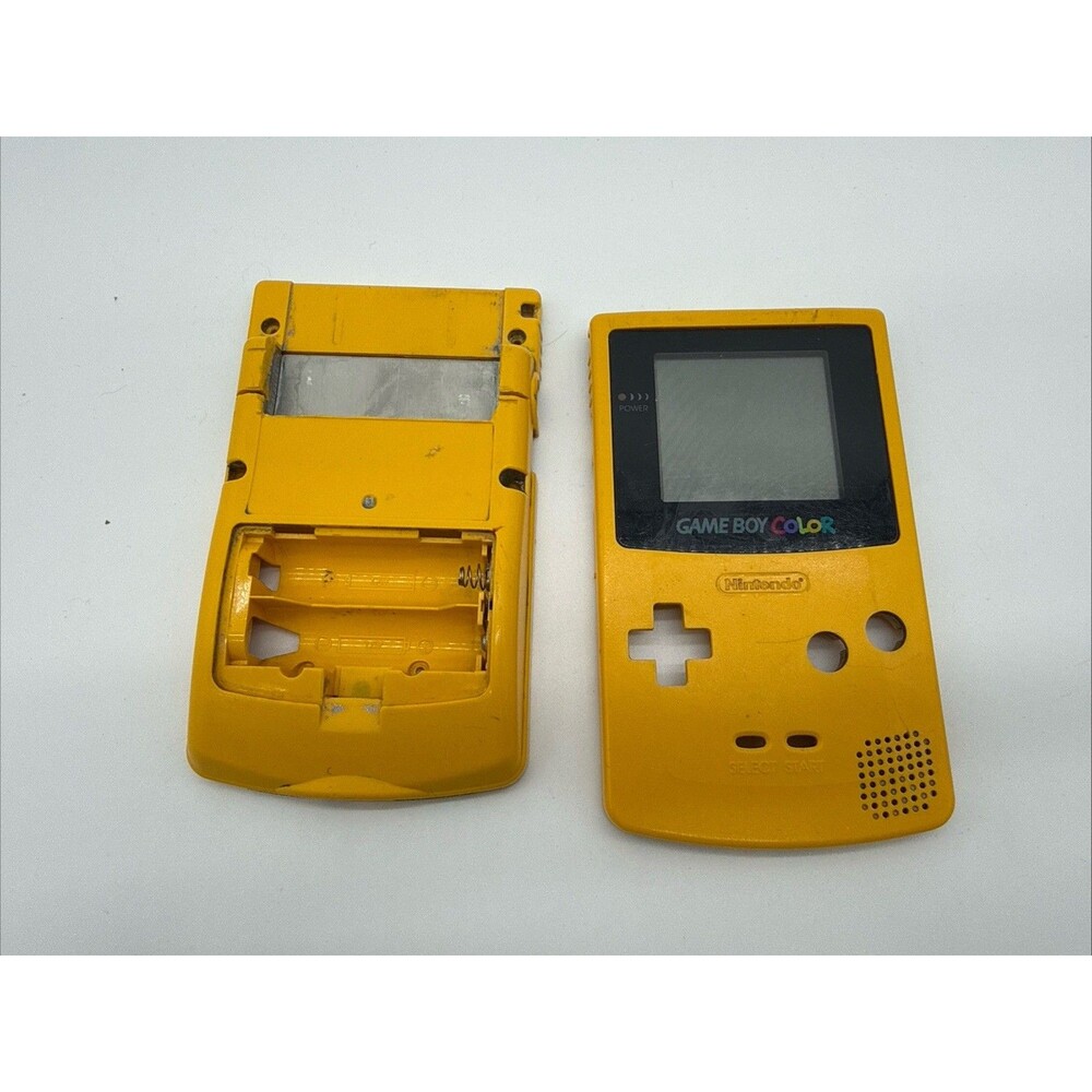 Nintendo Gameboy Color Yellow Shell Parts Only